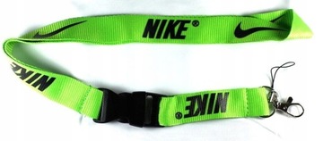 Smycz do kluczy, telefonu NIKE zielona !