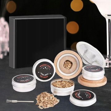 Zestaw do wędzenia koktajli barmańskich z