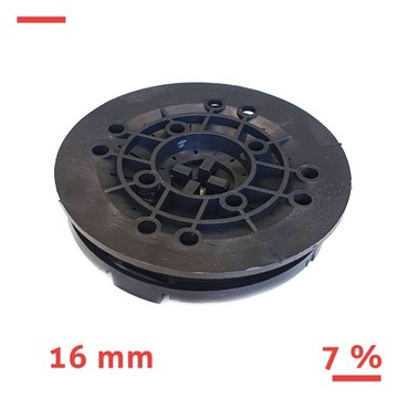 СТАНДАРТНАЯ самовыравнивающаяся головка 7%, 16 мм