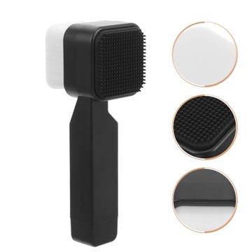 СИЛИКОНОВОЕ ОЧИЩАЮЩЕЕ СРЕДСТВО ДЛЯ ЛИЦА, ДВУСТОРОННЯЯ ЩЕТКА ДЛЯ ПИЛИНГА