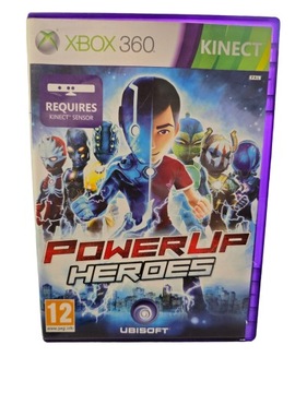 POWER UP HEROES Microsoft Xbox 360 8781 X360 KINECT