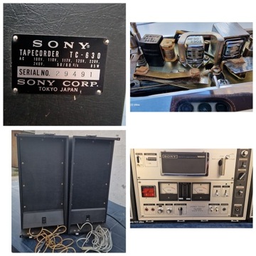 Sony TC-630 4-дорожечный (1968-72)