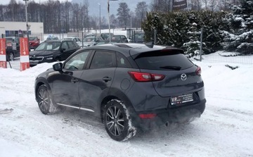 Mazda CX-3 Crossover 1.5 SKY-D 105KM 2015 Mazda CX-3 1.5D 105KM AWD 4x4 LED Automat Skora Kamera Oryginalne szyby, zdjęcie 4