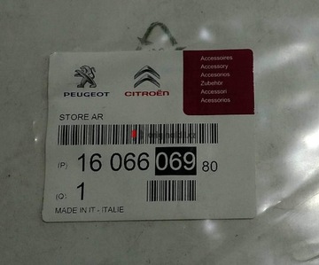 PEUGEOT 4008 KRYT PROTISLUNEČNÍ PŘEDNÍHO OKNO ORIGINÁLNÍ 1606606980