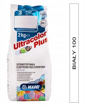 FUGA MAPEI Ultracolor 100 Biała 2kg