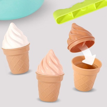 Пошаговый набор с ковшом с мороженым из песочницы пицца Woopie