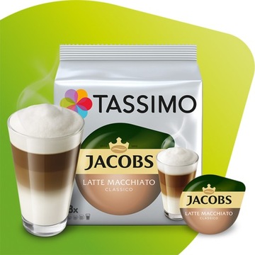 Tassimo Latte Macchiato Classico капсулы 48 шт 5+1 упаковка БЕСПЛАТНО!