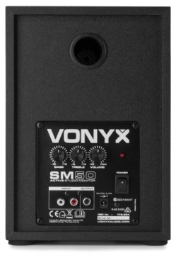 СТУДИЙНЫЕ МОНИТОРЫ 2 ШТ. 140 Вт 5,25 ДЮЙМА ACTIVE VONYX