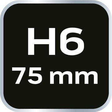 Końcówka HEX 6 x 75 mm, S2 x 2 szt., NEO 10-982
