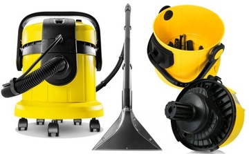 ODKURZACZ PIORĄCY NA SUCHO MOKRO POD CIŚNIENIEM KARCHER SE 4001 ZESTAW