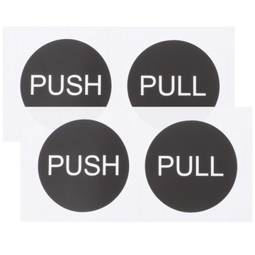 EMBLEMATY PUSH NAKLEJKI NA DRZWI