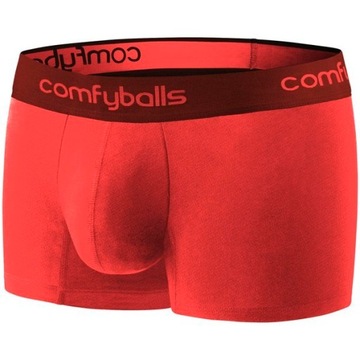 COMFYBALLS Боксерские шорты для бега REGULAR PERFORMANCE SUPERLIGHT плазменный красный XL