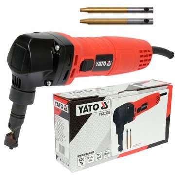 ЭЛЕКТРИЧЕСКИЕ НОЖНИЦЫ YATO ДЛЯ РЕЗКИ ЛИСТОВОГО МЕТАЛЛА NIBBLER 600W