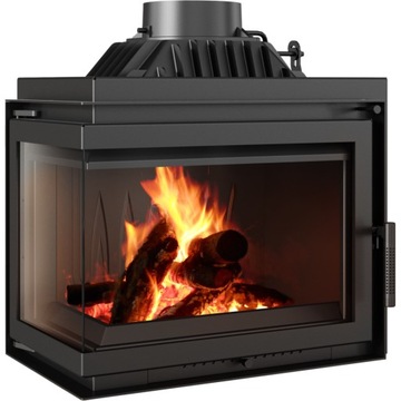 KOMINEK POWIETRZNY SIMPLE LEWY BS 8 KW Ø 150