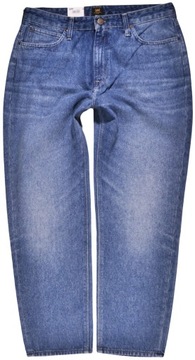 LEE spodnie HIGH blue jeans NEW STRAIGHT W28 L33