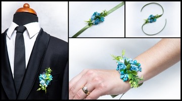 Котильоны букеты на руках.