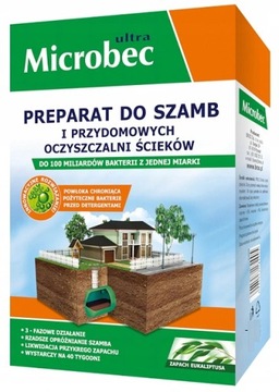 Bros Microbec ULTRA 25 г Препарат для септиков EUKALIP