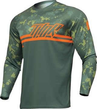Bluza juniorska Thor Sector Digi green/camo M