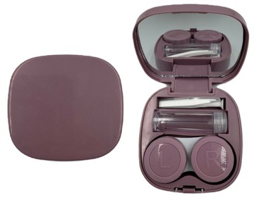 КОНТЕЙНЕР ДЛЯ ЛИНЗ TRAVEL SET КОНТЕЙНЕР ДЛЯ ЖИДКОСТИ С ЗЕРКАЛОМ