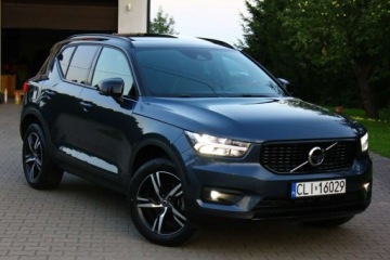 Volvo XC40 Crossover Facelifting 1.5 T2 129KM 2022 Volvo XC 40 R DESIGN 21 TYS KM Bezwypadkowy 100 Panorama Kamery 360 Skory