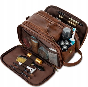 Large capacity waterproof men's toiletry bag