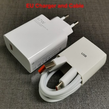 Szybka ładowarka Xiaomi 67W ue szybka ładowarka