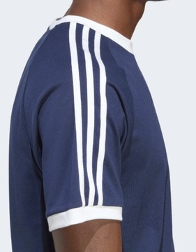 Koszulka Adidas Męska T-Shirt Granatowa r. XL Sportowa