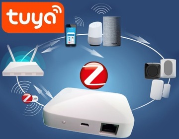 2x головка термостата + шлюз ZigBee LAN TUYA SET2