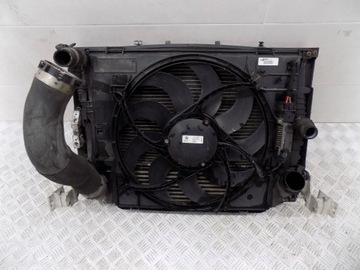 BMW 1 F20 F21 2012 PAS PŘEDNÍ VENTILÁTOR INTERCOOLER CHLADIČE 2.0D N47