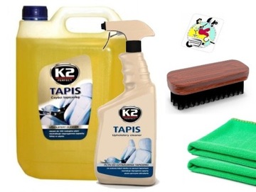 K2 TAPIS PIANKA DO CZYSZCZENIA TAPICERKI SZCZOTKA