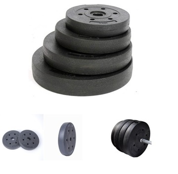 OBCIĄŻENIE KOMPOZYTYWE ZESTAW 30KG 4X5KG 4x2,5KG