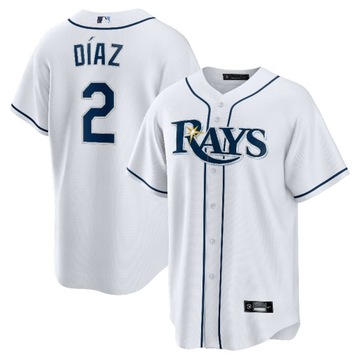 Replika koszulki zawodnika Yandy D-az White Tampa Bay Rays, 3XL
