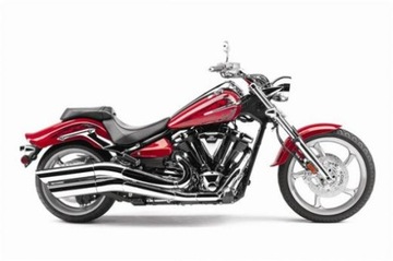 YAMAHA XV1900 RAJDER - OSŁONA RAMY CHŁODNICY