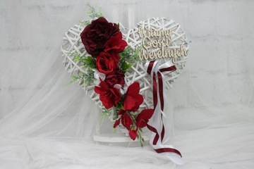 Сердце на двери Приветствуем гостей свадьбы свадебный декор