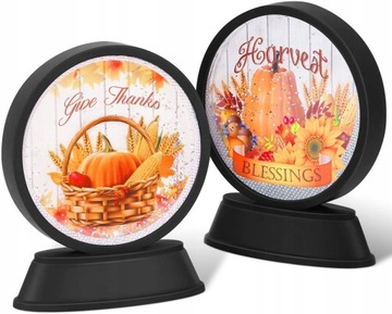 LAMPKA HALLOWEEN LED DYNIA LAMPKI DEKORACYJNE OZDOBA STOLIK