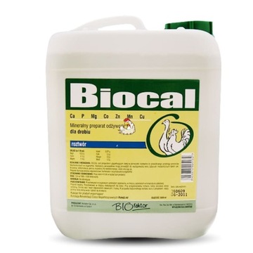 BIOFAKTOR Biocal 5L Dla drobiu