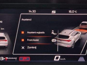 Cupra Formentor Crossover 2.0 TSI 190KM 2021 Cupra Formentor 4Drive AmbienteFaktura VATkessyKameraBeatsAUDIO 2.0, zdjęcie 19