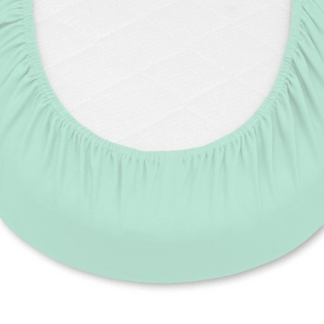 ПРОСТЫНЬ ДЛЯ ГОНДОЛИ, ДЛЯ ЛЮЛЫЧКИ, С ЛАСТИКОМ, 80х40, ХЛОПОК 100% Bubi