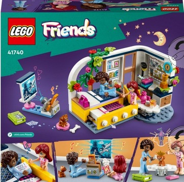 LEGO Friends Pokój Aliyi 41740 ZESTAW NA PREZENT ORYGINAŁ FIGURKI AKCESORIA