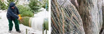 5x сетчатая сетка для елки ДЛЯ УПАКОВКИ РОЖДЕСТВЕНСКИХ ЕЛОК DURABLE 45x300 NT