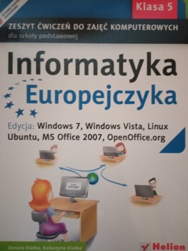 Informatyka Europejczyka SP 5 ćwiczenia Windows 7