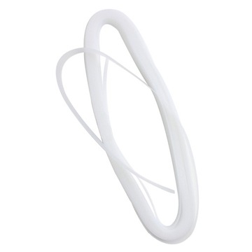 Кринолиновая тесьма из конского волоса своими руками для шляпы белого цвета