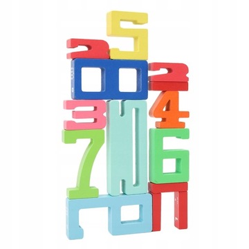 Номер Строительные Блоки Баланс Игрушка Красочные