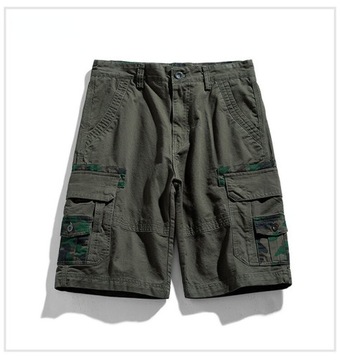 Men's Camouflage Cargo Shorts Summer Jogging Breat