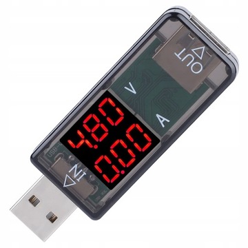 MIERNIK WOLTOMIERZ USB TESTER NAPIĘCIA AMPEROMIE