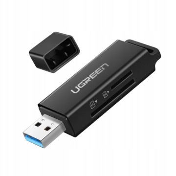 Устройство чтения карт памяти Ugreen CM104 SD/TF USB 3.0