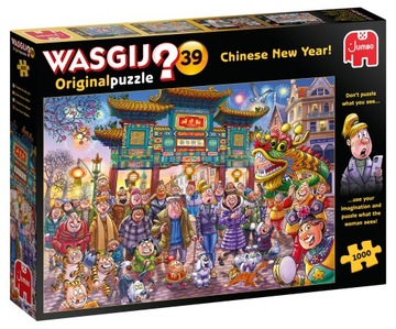 PUZZLE WASGIJ 1000 EL CHIŃSKI NOWY ROK 25011