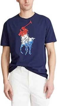 Polo Ralph Lauren Mens Big Pony Graphic Crewneck T-Shirt