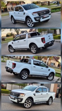 Ford Ranger V Podwójna kabina 3.2 Duratorq TDCI 200KM 2015 Ford Renger Wildtrak 3.2d 4x4 Pickup Piekny Doinwestowany nowy rozrząd itd., zdjęcie 38
