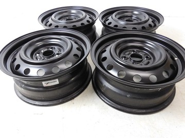 4× DISK OCELOVÝ TOYOTA OE 6.0" X 15" 4X100 ET 45